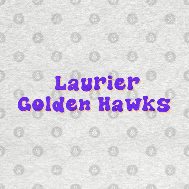 Laurier Golden Hawks by stickersbyjori